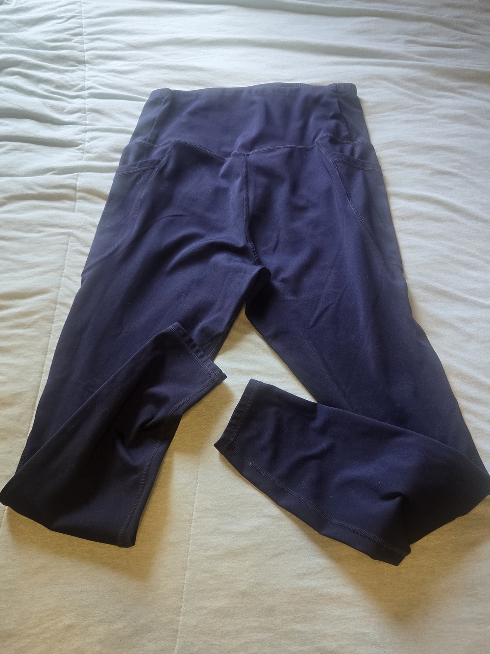 Source Unknown Maternity Navy High-Waist Leggings